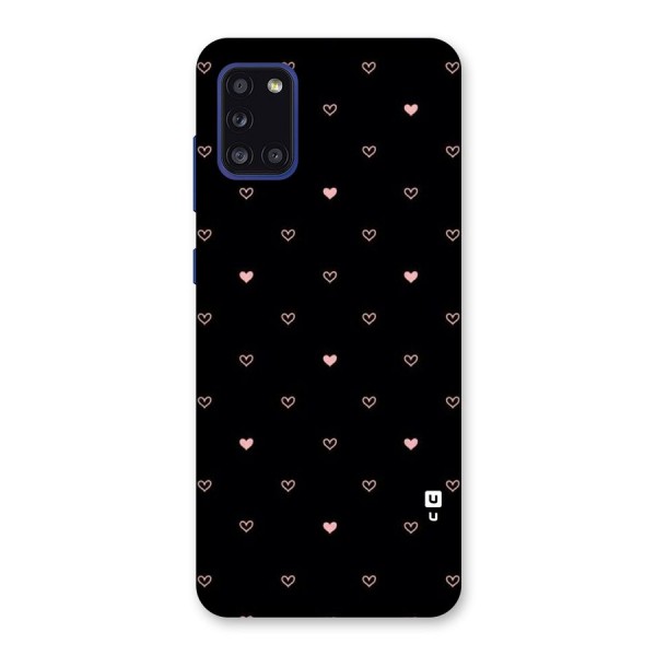 Tiny Little Pink Pattern Back Case for Galaxy A31