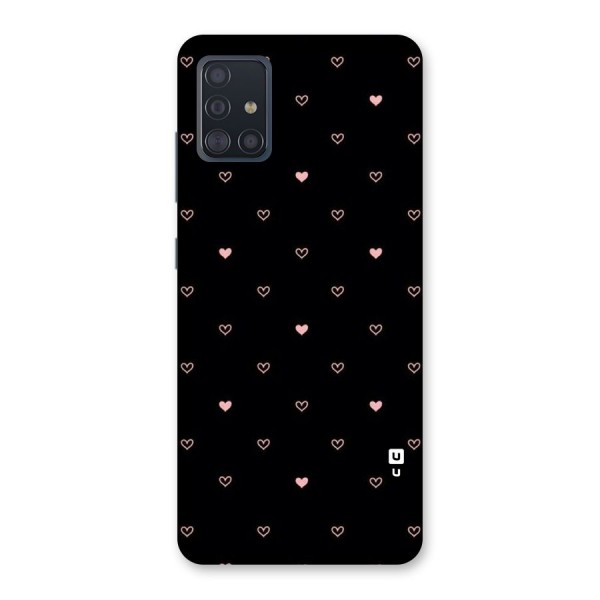 Tiny Little Pink Pattern Back Case for Galaxy A51