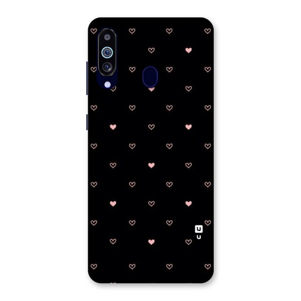 Tiny Little Pink Pattern Back Case for Galaxy A60