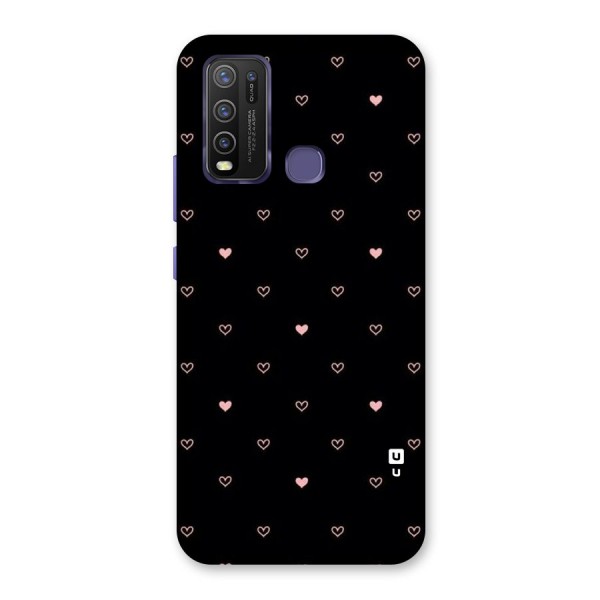 Tiny Little Pink Pattern Back Case for Vivo Y30