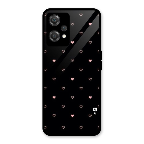 Tiny Little Pink Pattern Glass Back Case for OnePlus Nord CE 2 Lite 5G