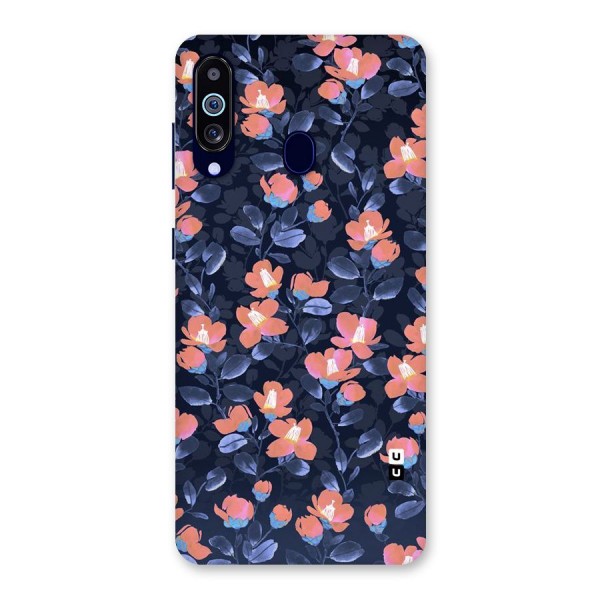 Tiny Peach Flowers Back Case for Galaxy A60