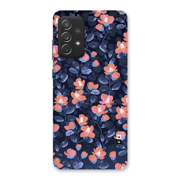 Tiny Peach Flowers Back Case for Galaxy A72