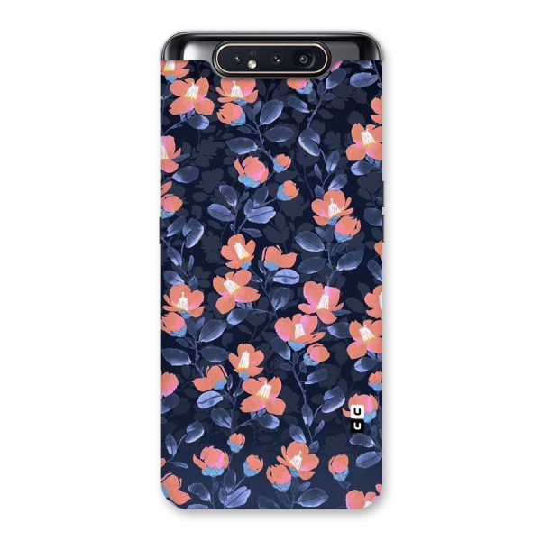 Tiny Peach Flowers Back Case for Galaxy A80