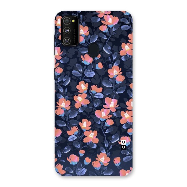 Tiny Peach Flowers Back Case for Galaxy M30s