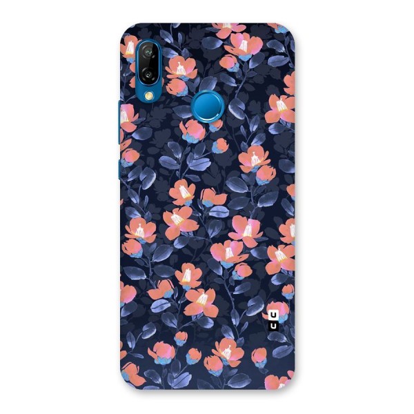 Tiny Peach Flowers Back Case for Huawei P20 Lite