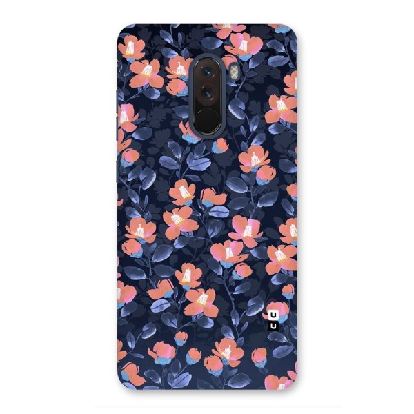 Tiny Peach Flowers Back Case for Poco F1