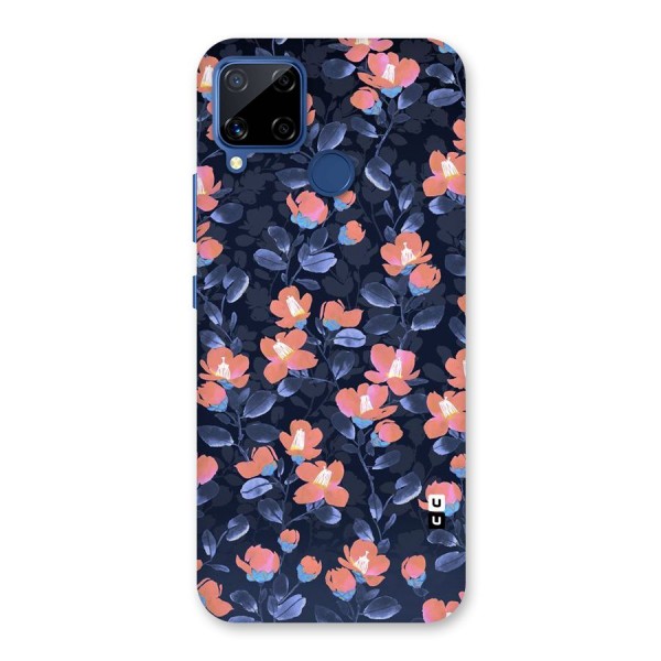 Tiny Peach Flowers Back Case for Realme C12