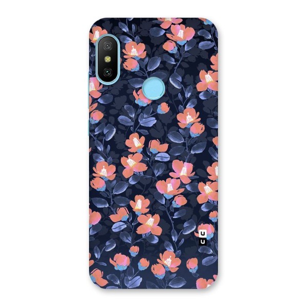 Tiny Peach Flowers Back Case for Redmi 6 Pro