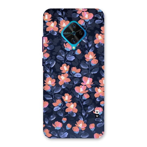 Tiny Peach Flowers Back Case for Vivo S1 Pro