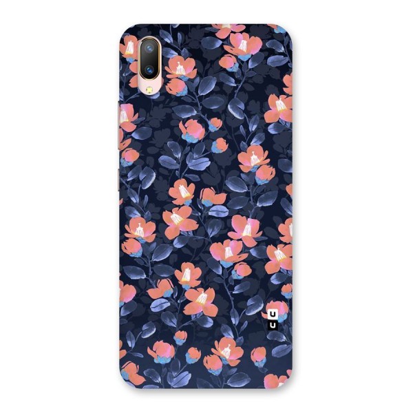 Tiny Peach Flowers Back Case for Vivo V11 Pro