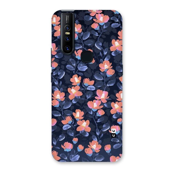 Tiny Peach Flowers Back Case for Vivo V15