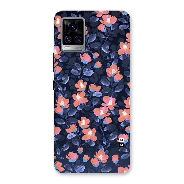 Tiny Peach Flowers Back Case for Vivo V20 Pro