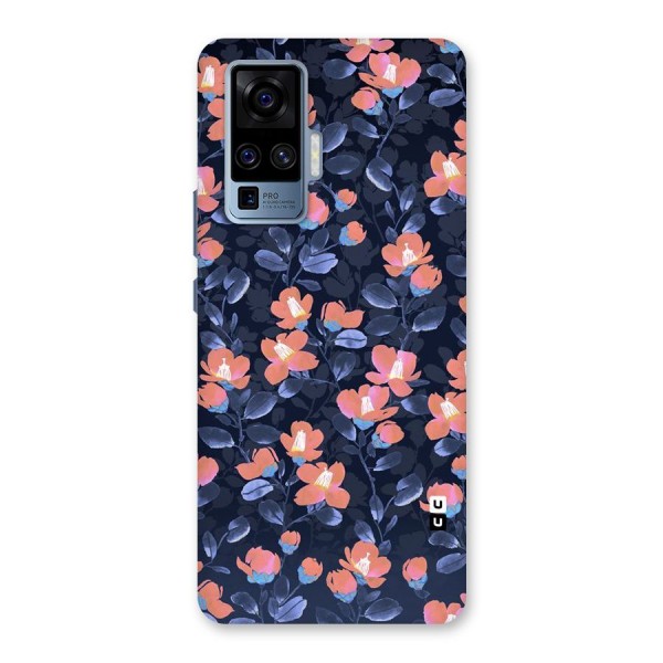 Tiny Peach Flowers Back Case for Vivo X50 Pro