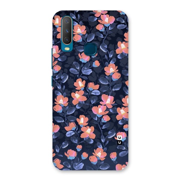 Tiny Peach Flowers Back Case for Vivo Y12