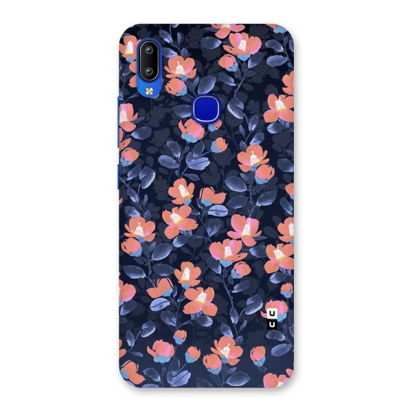 Tiny Peach Flowers Back Case for Vivo Y91