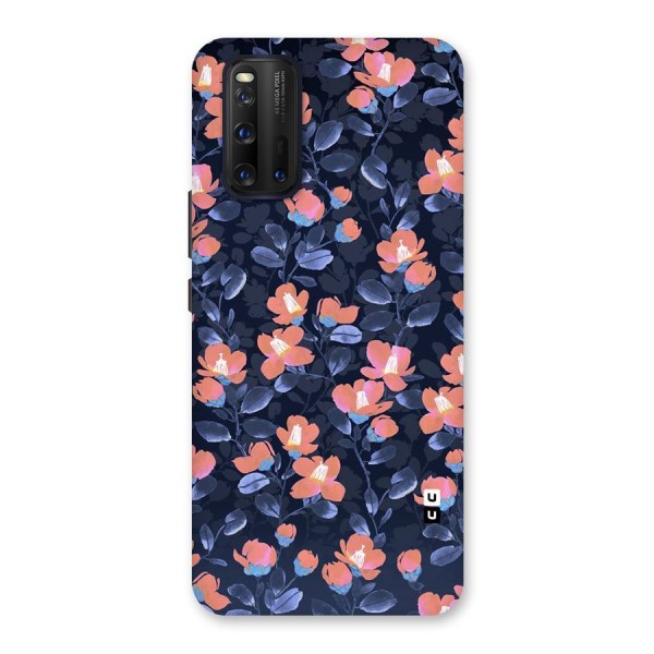 Tiny Peach Flowers Back Case for Vivo iQOO 3