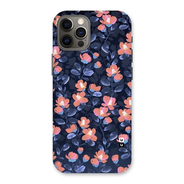 Tiny Peach Flowers Back Case for iPhone 12 Pro