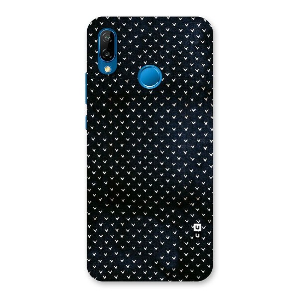 Tiny White Hearts Back Case for Huawei P20 Lite