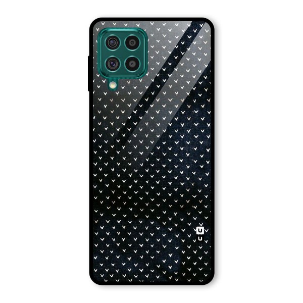 Tiny White Hearts Glass Back Case for Galaxy F62