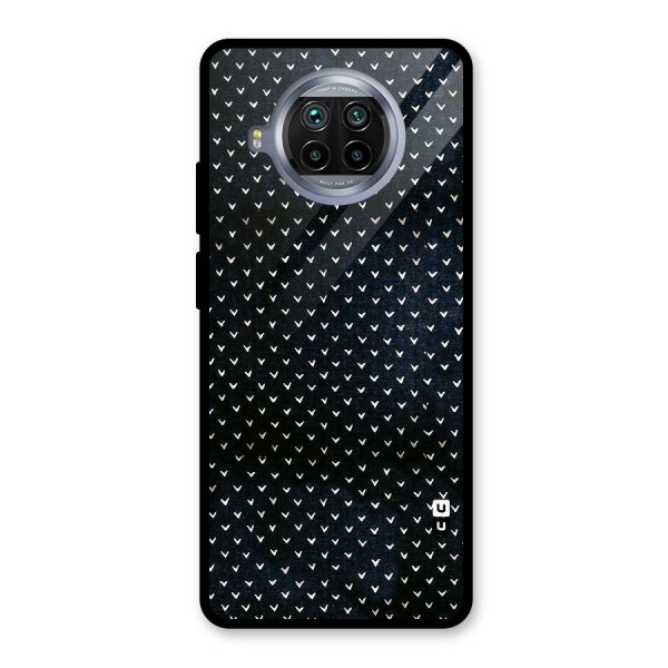 Tiny White Hearts Glass Back Case for Mi 10i