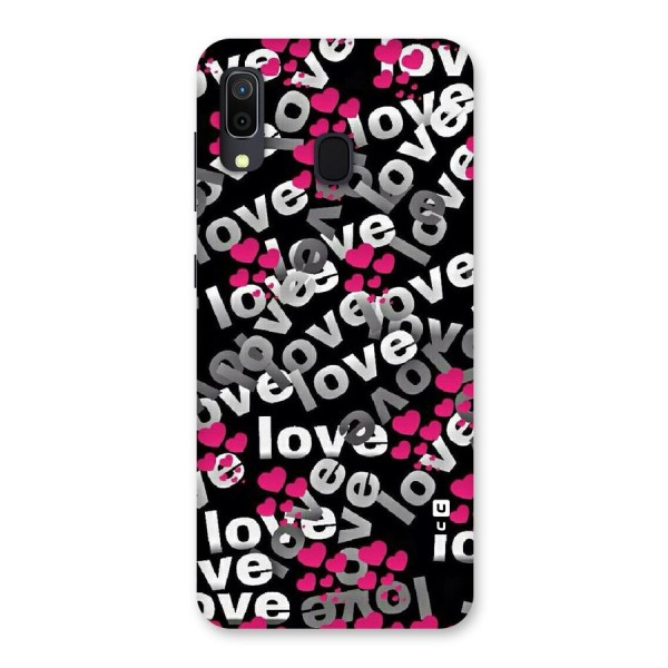 Too Much Love Back Case for Galaxy A20