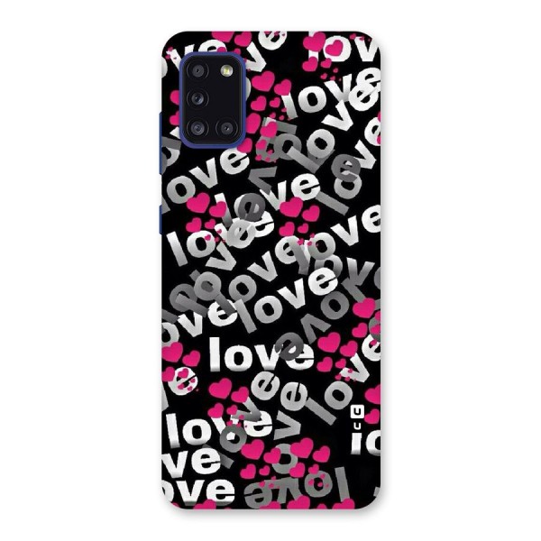 Too Much Love Back Case for Galaxy A31