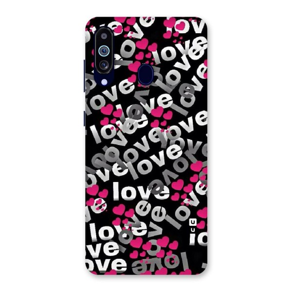 Too Much Love Back Case for Galaxy A60