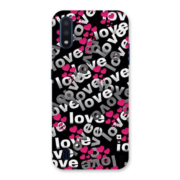 Too Much Love Back Case for Galaxy M01