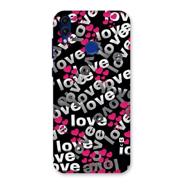 Too Much Love Back Case for Honor 8C