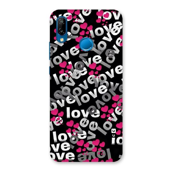 Too Much Love Back Case for Huawei P20 Lite