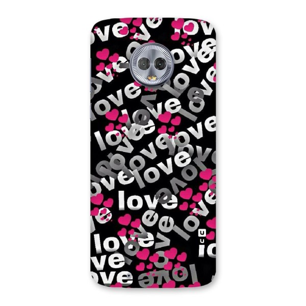 Too Much Love Back Case for Moto G6