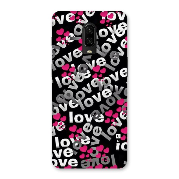 Too Much Love Back Case for OnePlus 6T