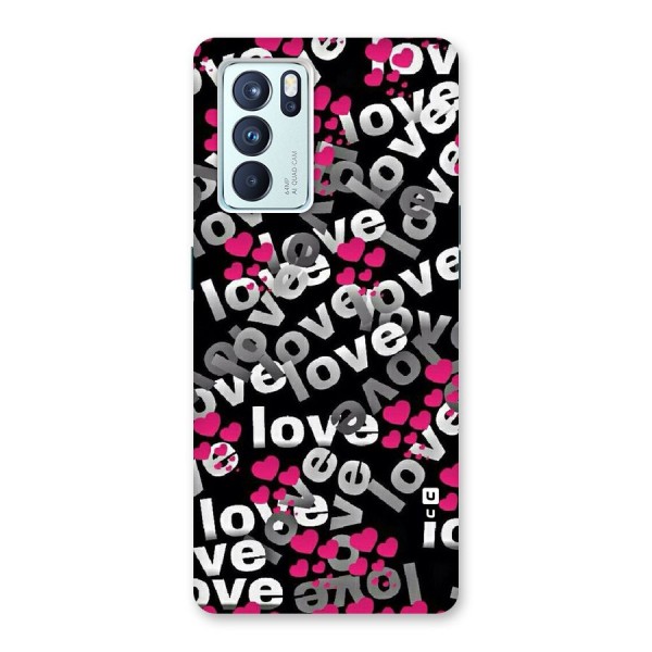 Too Much Love Back Case for Oppo Reno6 Pro 5G