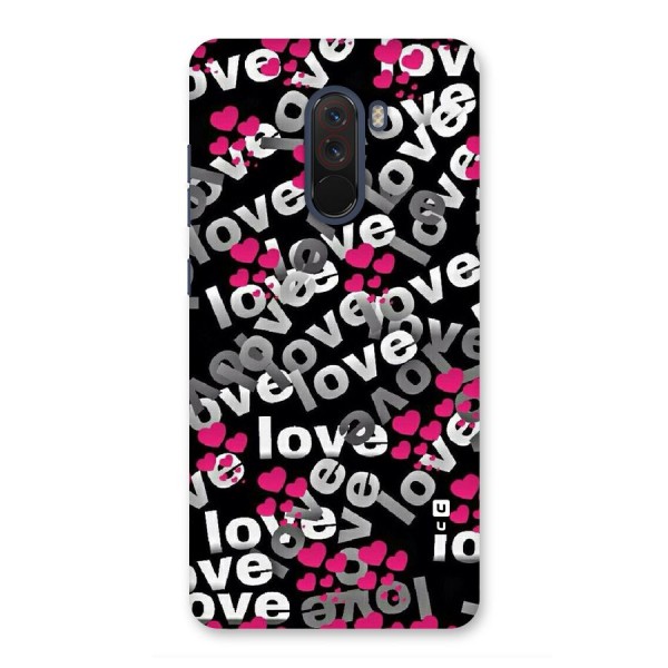 Too Much Love Back Case for Poco F1