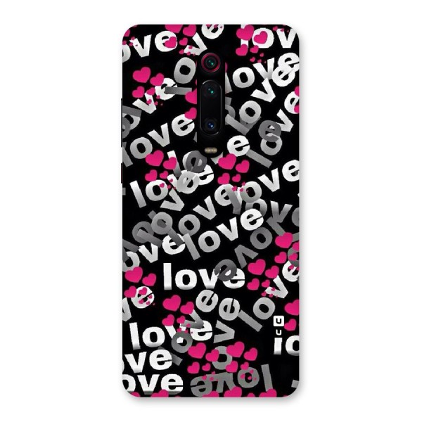 Too Much Love Back Case for Redmi K20 Pro