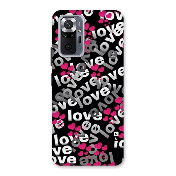 Too Much Love Back Case for Redmi Note 10 Pro