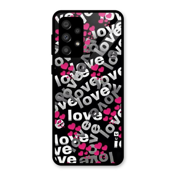 Too Much Love Glass Back Case for Galaxy A32