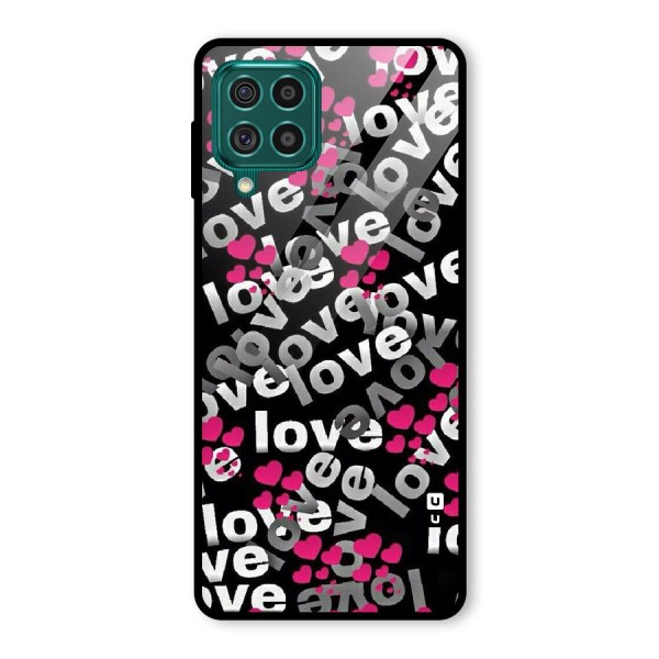 Too Much Love Glass Back Case for Galaxy F62