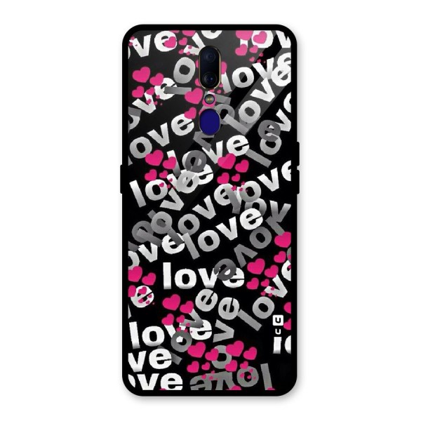 Too Much Love Glass Back Case for Oppo F11