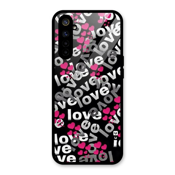 Too Much Love Glass Back Case for Realme 6