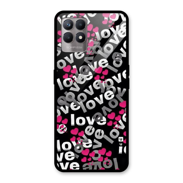 Too Much Love Glass Back Case for Realme 8i