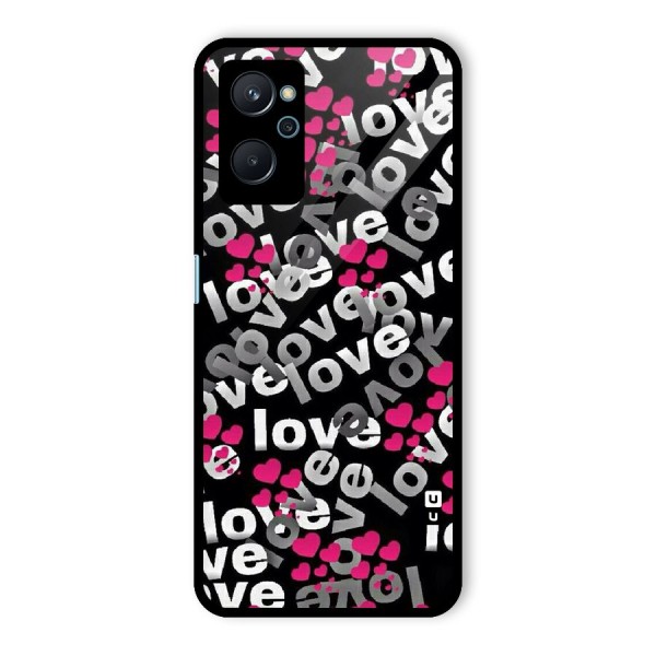 Too Much Love Glass Back Case for Realme 9i