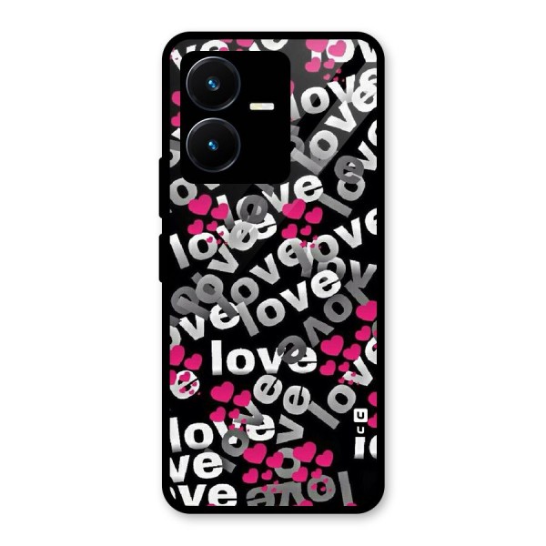 Too Much Love Glass Back Case for Vivo Y22