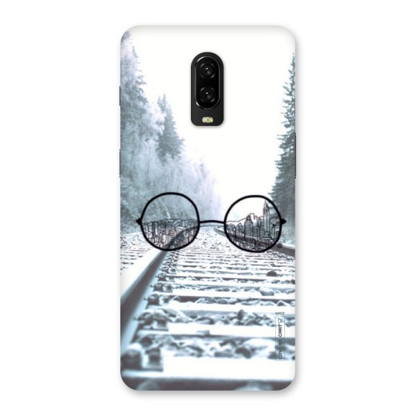 Tracks And Specs Back Case for OnePlus 6T