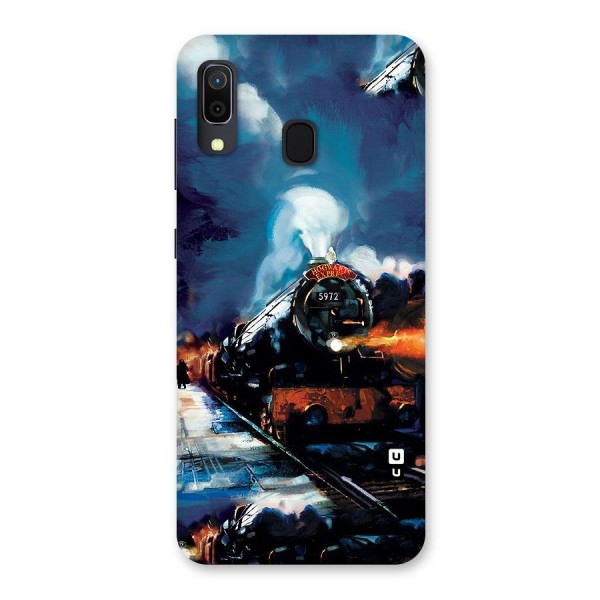 Train Art Back Case for Galaxy A20