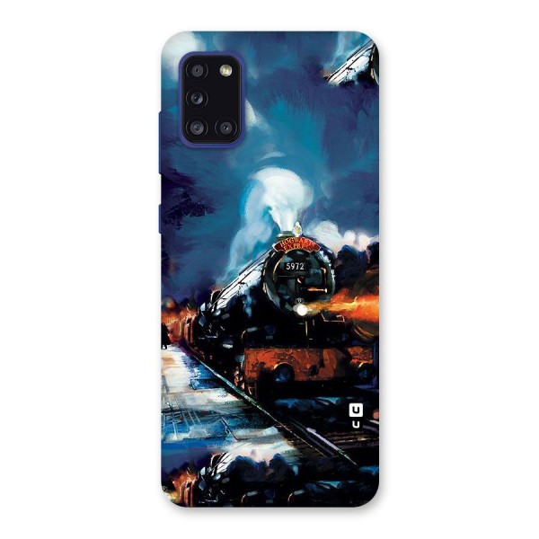 Train Art Back Case for Galaxy A31