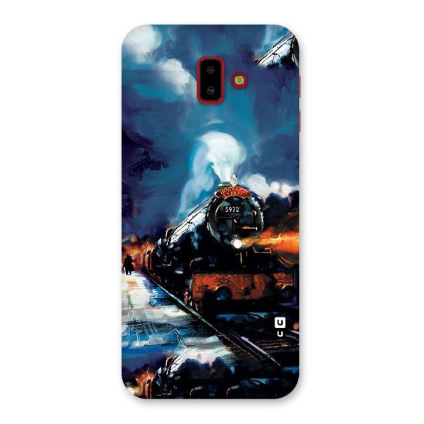 Train Art Back Case for Galaxy J6 Plus