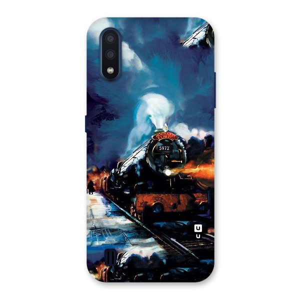 Train Art Back Case for Galaxy M01