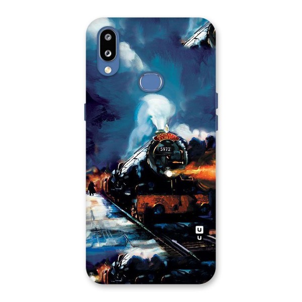 Train Art Back Case for Galaxy M01s